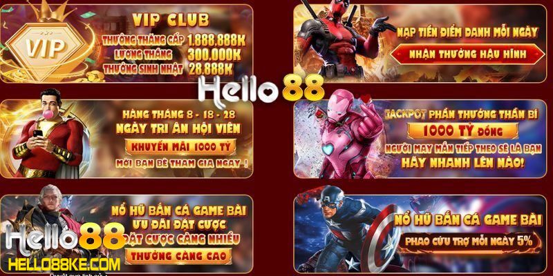 Khuyến mãi Hello88 có ưu điểm gì?